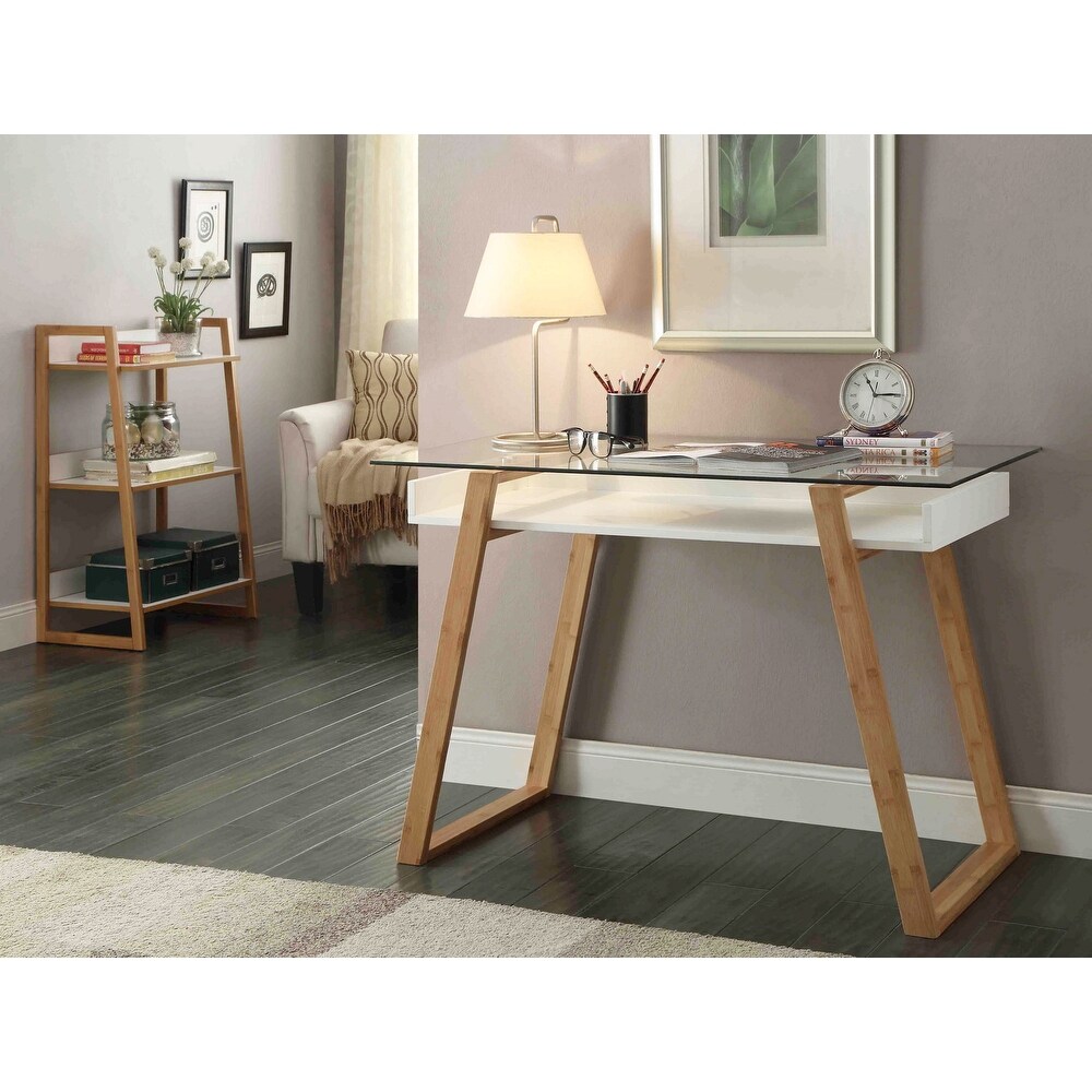 Convenience Concepts Oslo Sundance Desk and Bookcase Office Set