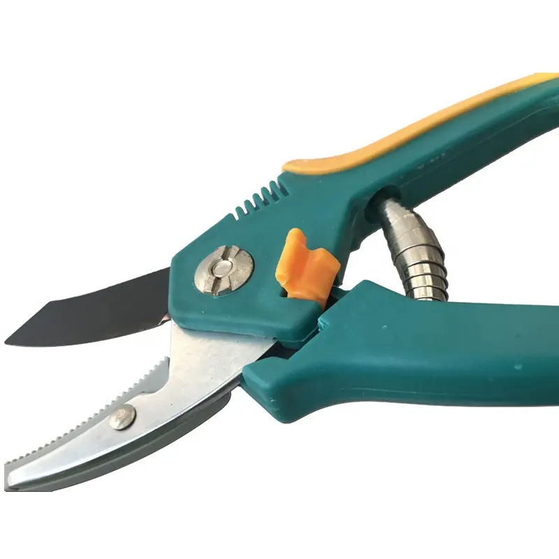 Gardening Pruner Shears Bonsai Shears Plants Trimmer Pruning Scissors Steel Blade Bypass Hand Pruner