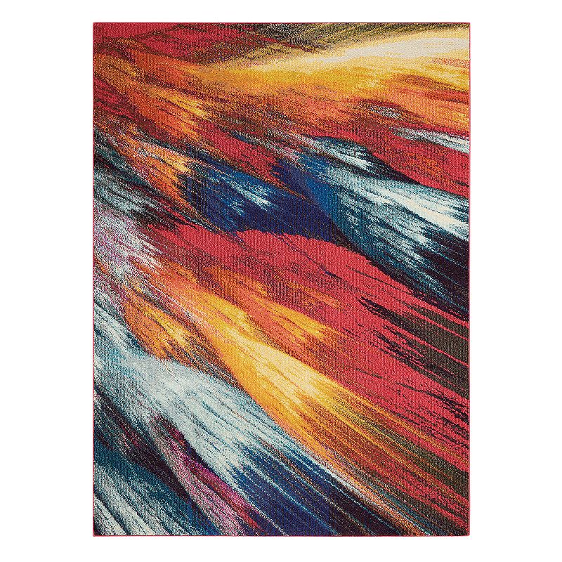 Nourison Celestial Burst Abstract Rug