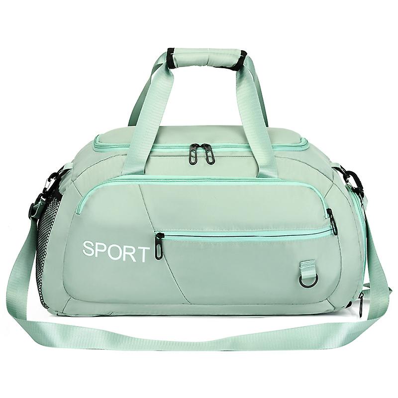 Large Capacity Men's And Women's Sports Bag With Shoe Box 22 X 55 X 30 Cm Solid Color