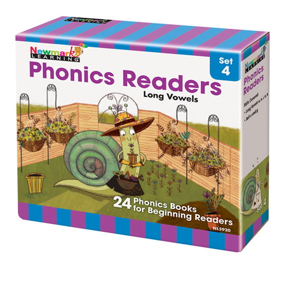 Newmark Learning NL 5920 Phonics Boxed Readers Set...