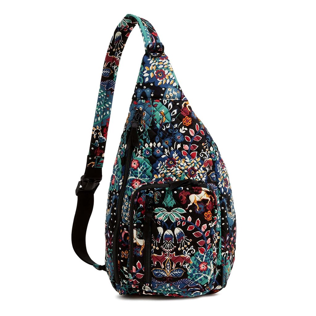 Vera Bradley  Sling Backpack in Enchantment