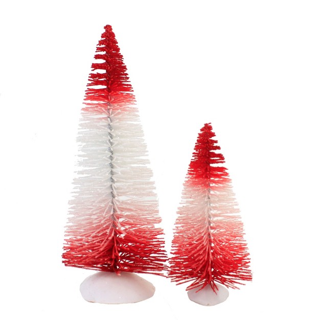 Department 56 Accessory Peppermint Stripe Trees Decorative Figurines