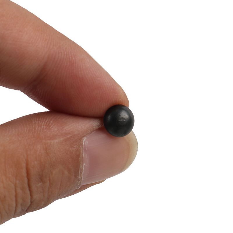 Table Metal Round Head Thumb Tack Nail Pushpin Black 0.28 x 0.5 200pcs