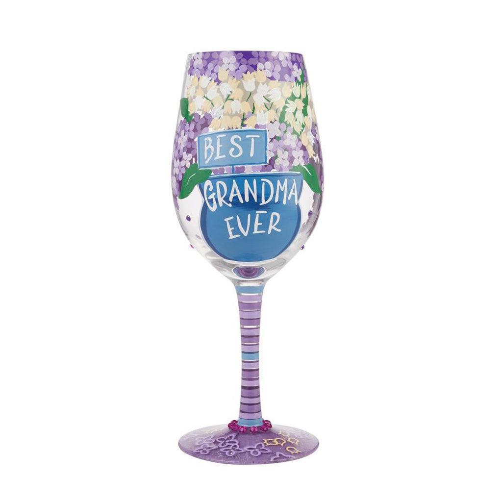 Lolita   Wine Glass Best Grandma Ever