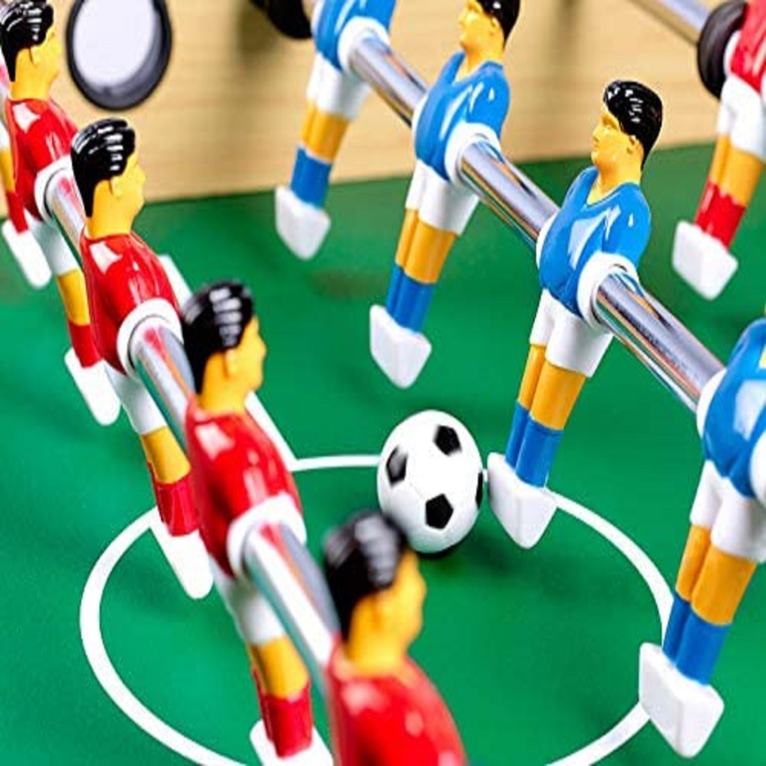 GuassLee 9pcs Foosball Table Balls 1.42 inch for Foosball Tabletop Game Multicolor