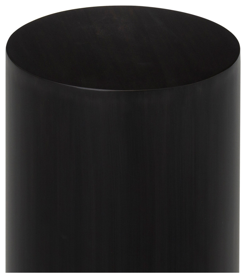 Gun Metal Cylindrical Accent Table S  Andrew Martin Maxwell   Industrial   Side Tables And End Tables   by Oroa   Distinctive Furniture  Houzz