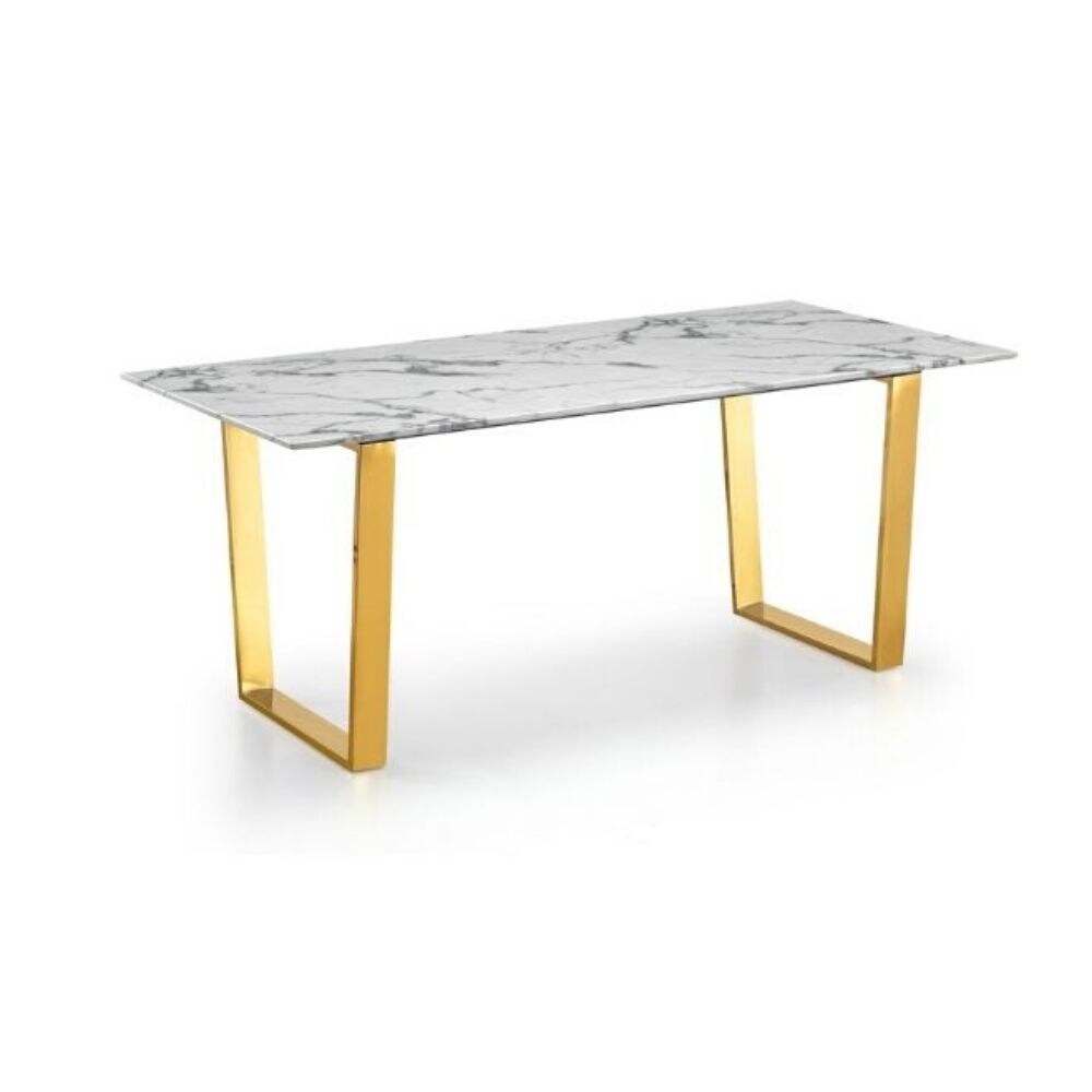 Rectangle Faux Dining Table 63\