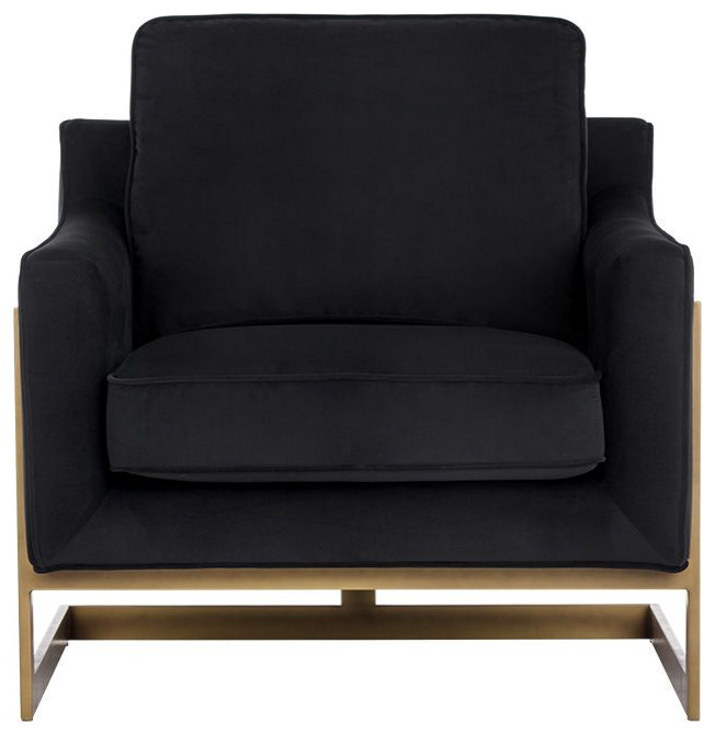 Sunpan Irongate Kalmin Armchair   Transitional   Armchairs And Accent Chairs   by Unlimited Furniture Group  Houzz