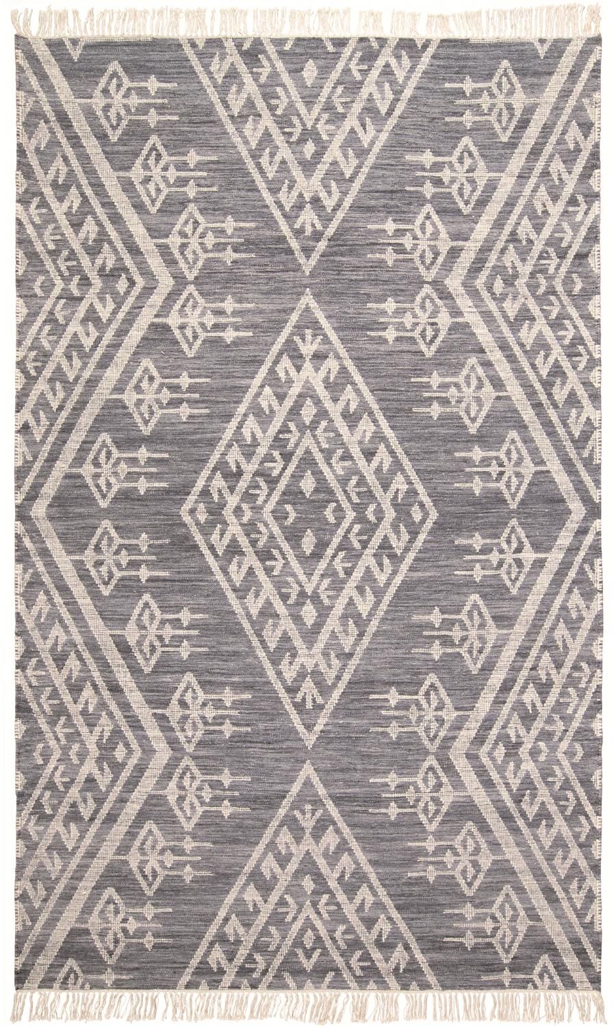 Bray Blue and Ivory Rug by BD Fine