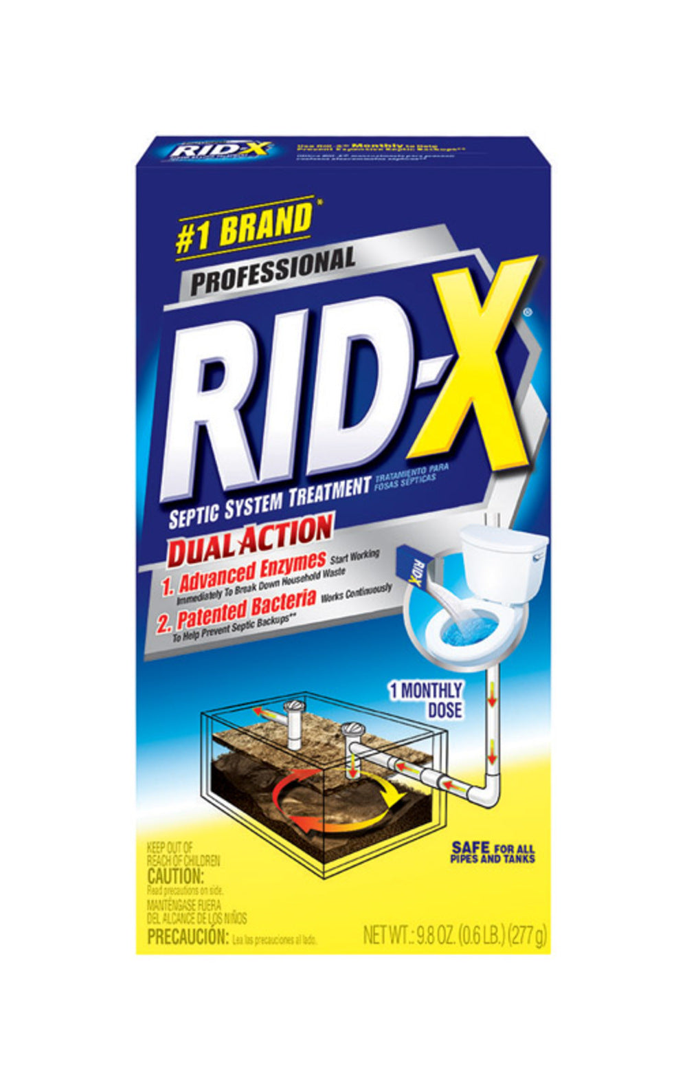 RID-X SEPTIC TRTMT 9.8OZ