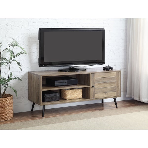 43 to 60 in Industrial Baina Wooden TV Stand TV Console with Multi-Storage