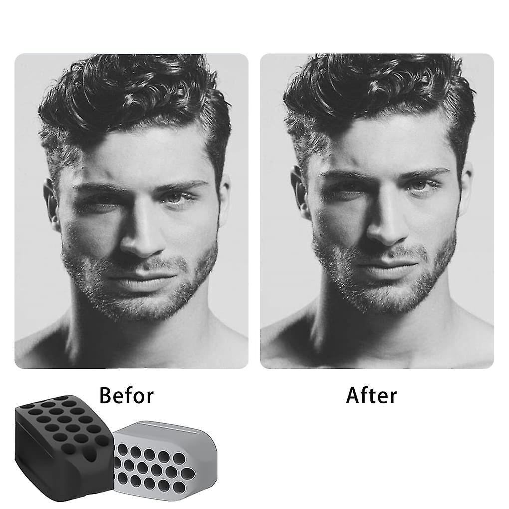 Jawline Exerciser， 4 Pack Of Jaw Exerciser For Men And Women， Facial Exerciser Make Your Face Contour Clearer， Skin Firmer， Help You Younger And Healt