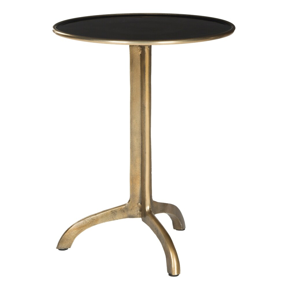 SAFAVIEH Brent Antique Brass Accent Table   16\