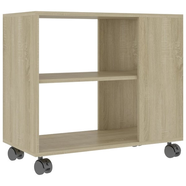 vidaXL Side Table Sonoma Oak 27.6