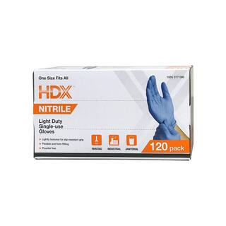 HDX 120-CT Disposable Nitrile Gloves HDXGNPR120