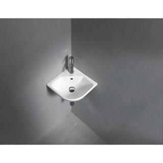 Duravit ME by Starck Ceramic Corner Vessel Sink 0722430000