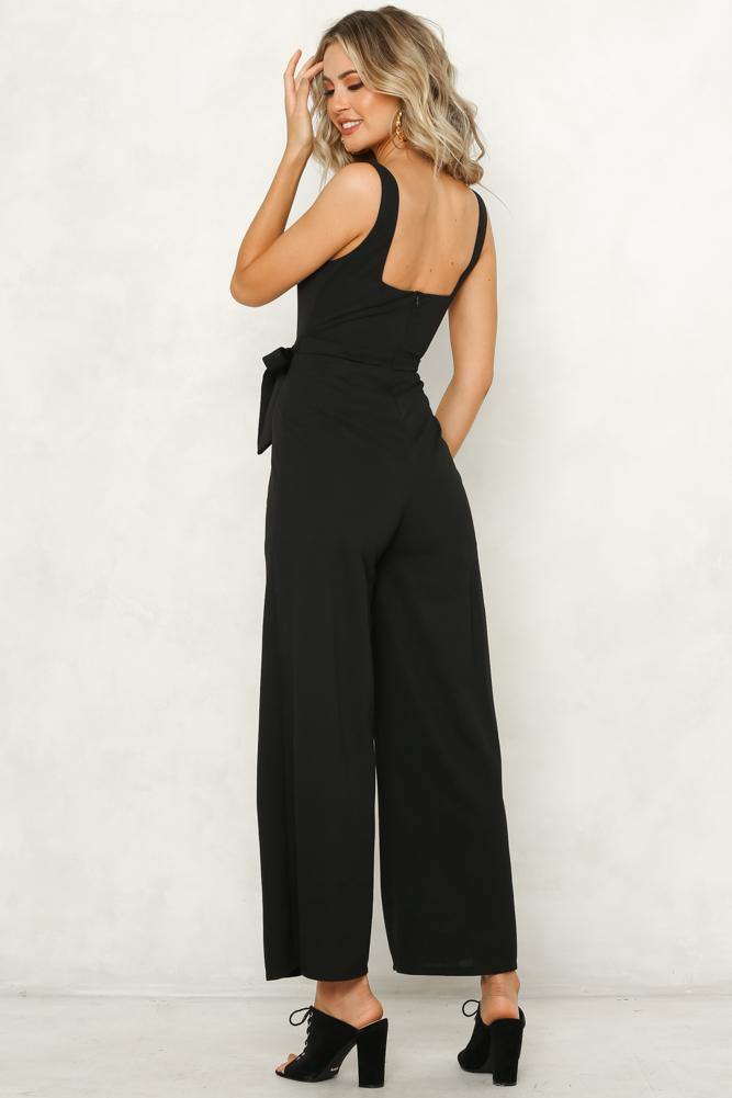 Healing Hands Jumpsuit Black