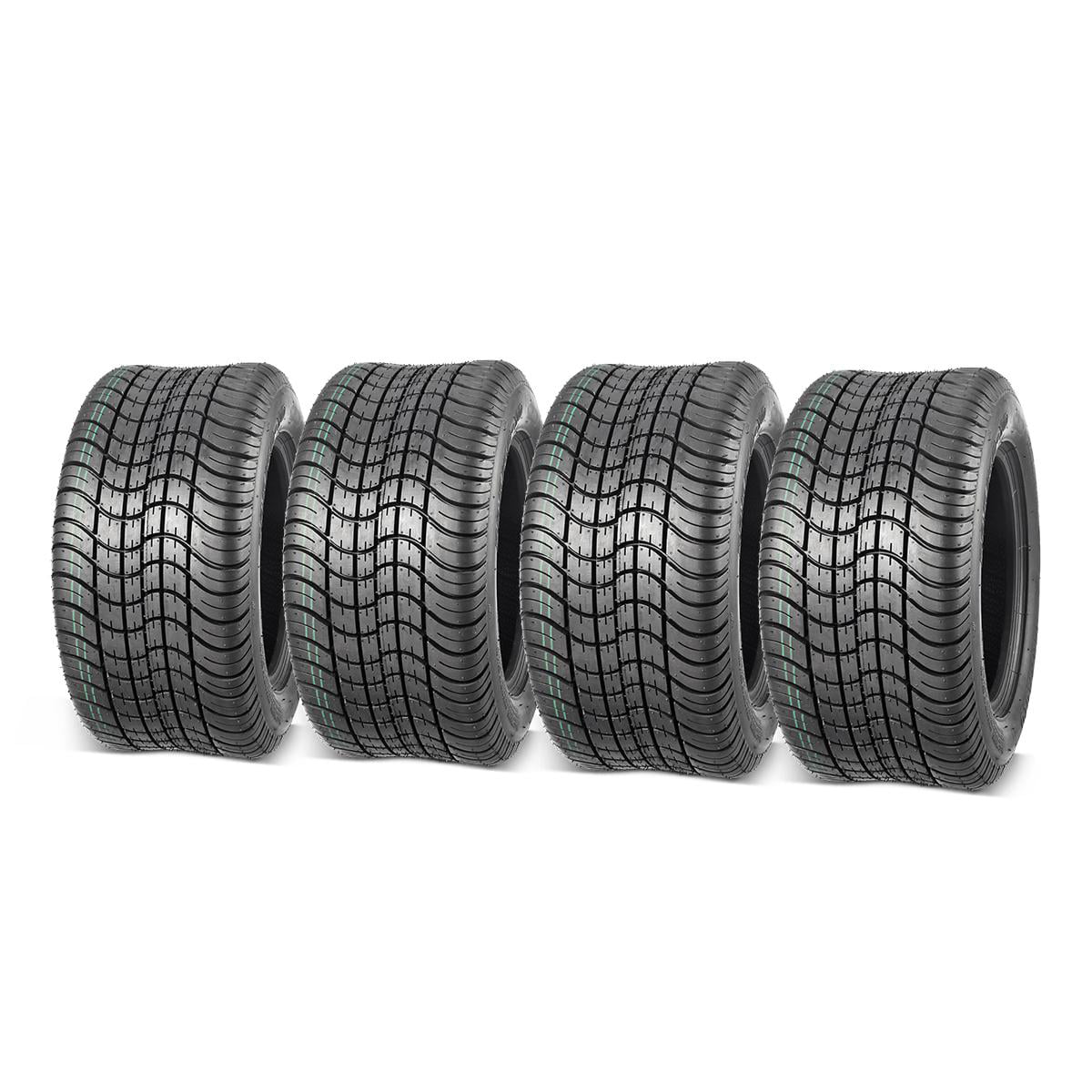 MaxAuto Golf Cart Tires 205/50-10 205x50-10 Low Profile， 4Pcs