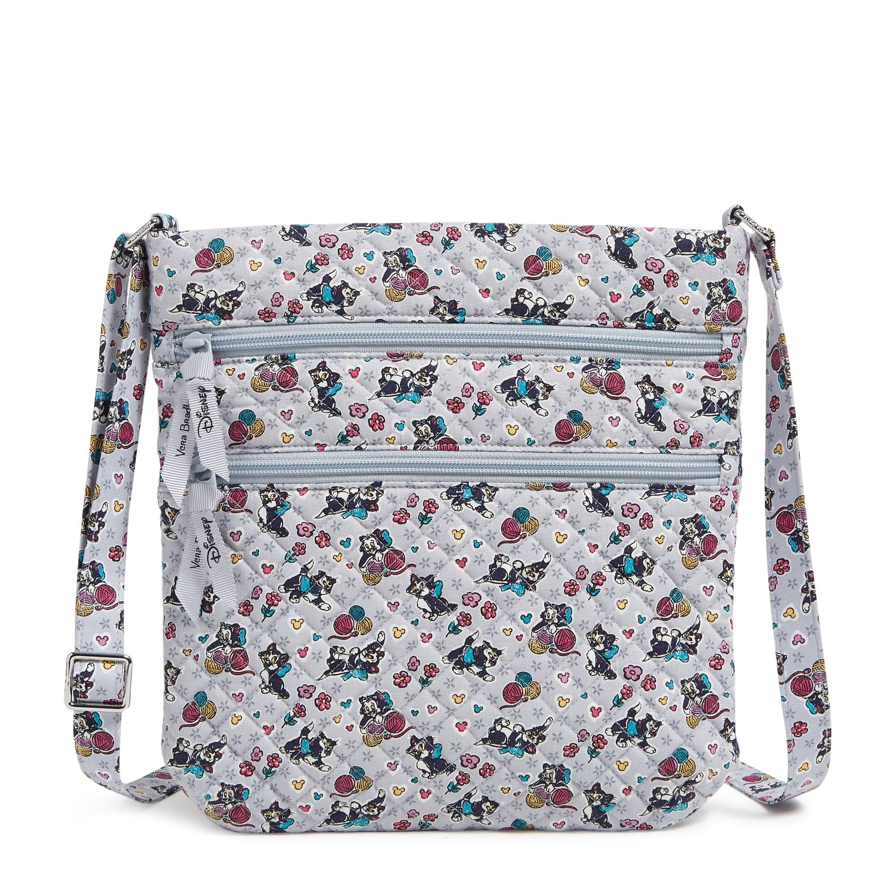 Disney Triple Zip Hipster Crossbody Bag