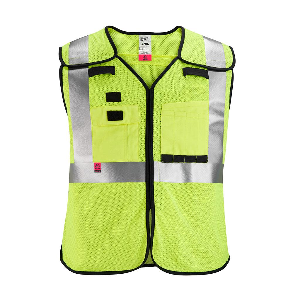 Milwaukee High Vis Safety Vest Class 2 Breakaway AR/FR Cat 1 48-73-5211M910 from Milwaukee