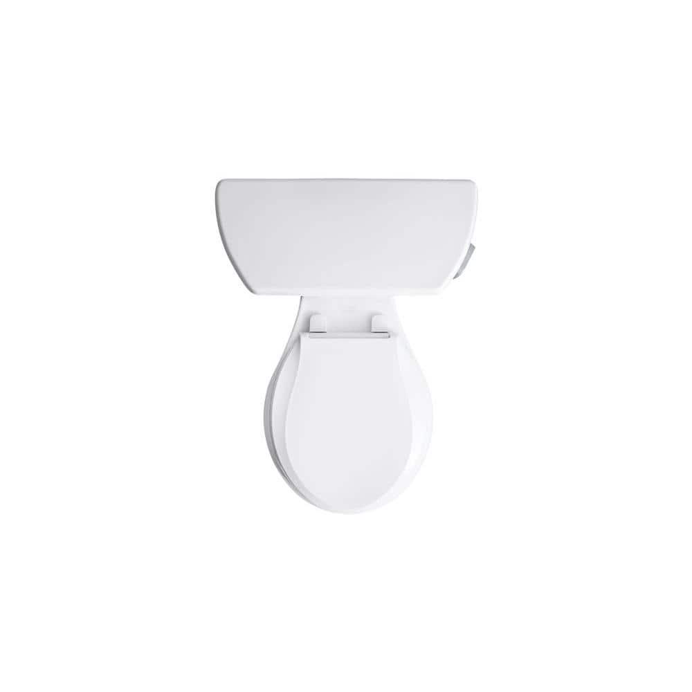 KOHLER Wellworth 2Piece 128 GPF Single Flush Round Toilet in White