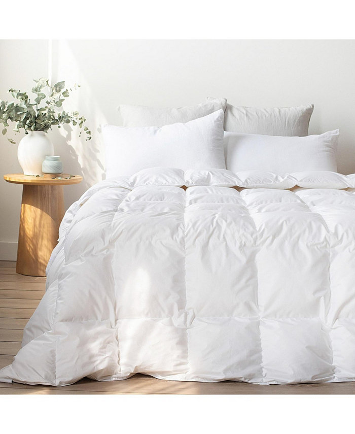 Bokser Home Extra Warm 700 fill Power Luxury White Duck Down Duvet Comforter - Full Queen