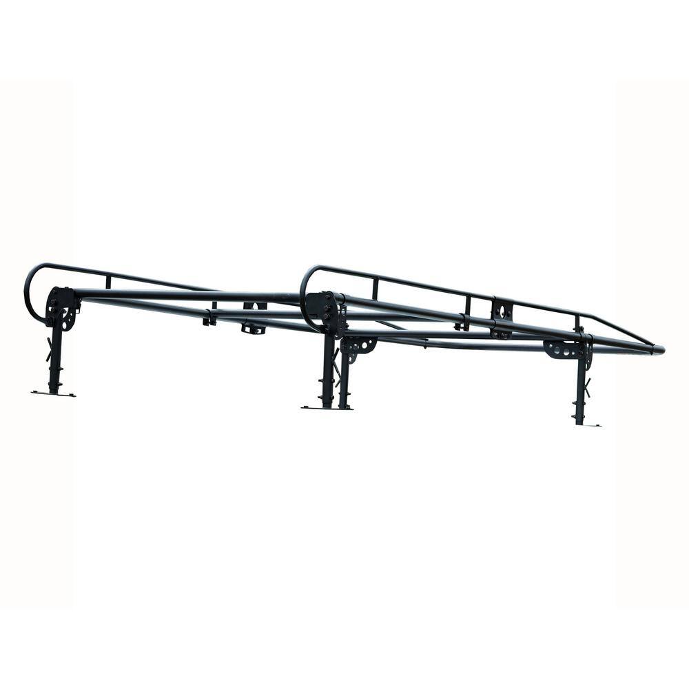 Buyers Products Company 14-12 ft. 1000 lbs. Capacity Black Steel Service Body Ladder Rack 1501260