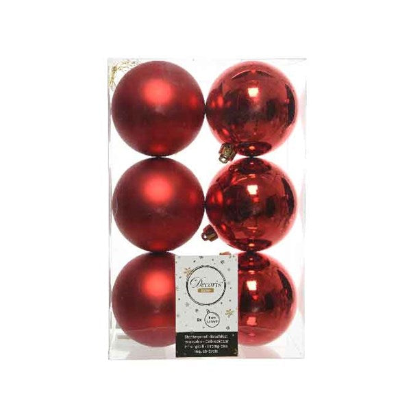 3 Shatterproof Shiny & Matte Ball Set Of 36