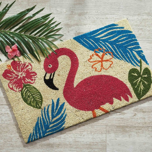 Split P Flamingo Coir Doormat Beige 1 x27 6 x27 x27 x2 x27 6 x27 x27