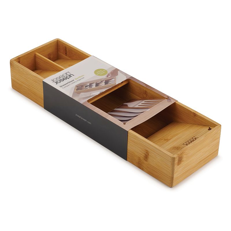 Joseph Joseph DrawerStore Bamboo Cutlery Organizer