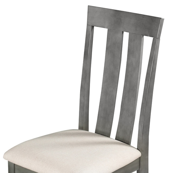 Dining Chairs Soft Fabric Dining Room Chairs with Seat Cushions and Curved Back