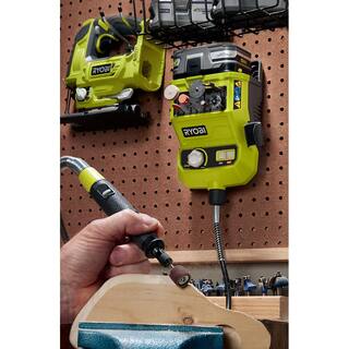 RYOBI ONE+ 18V Cordless Rotary Tool with 2.0 Ah Battery and Charger P460-PSK005