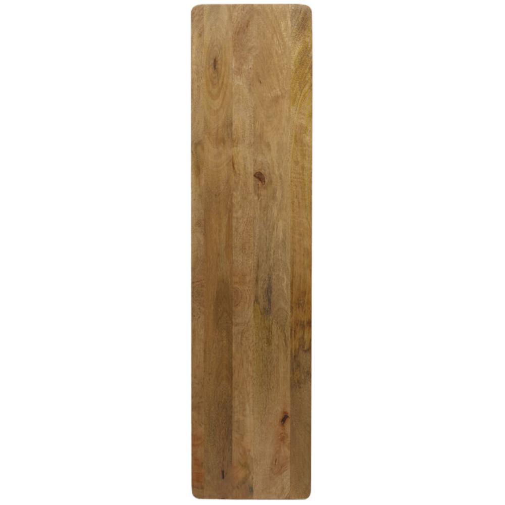 FITZ and FLOYD Austin Craft Primative White Long Serving Board 5286479