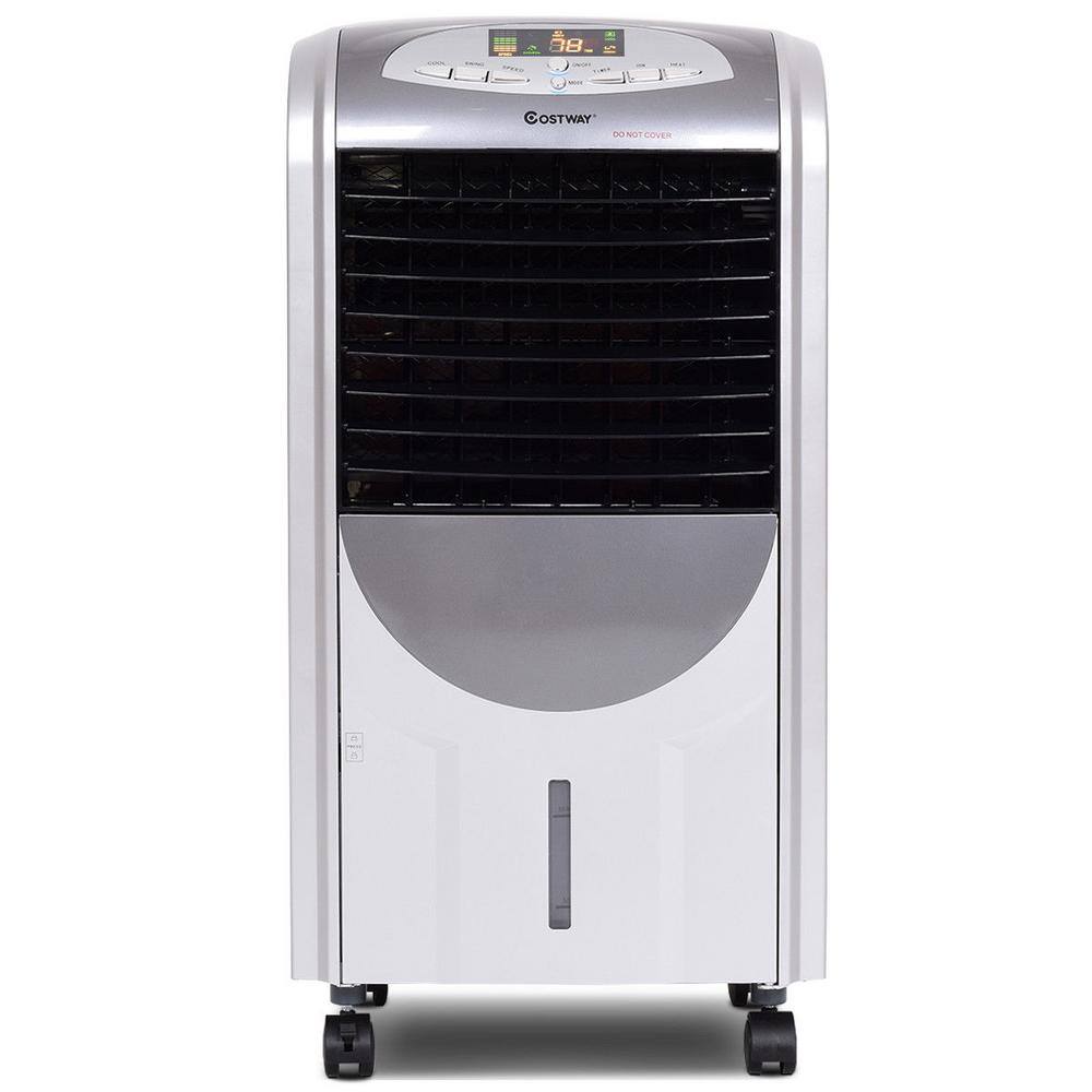 Costway 215 CFM Portable Evaporative Cooler Fan and Heater Humidifier EP23664