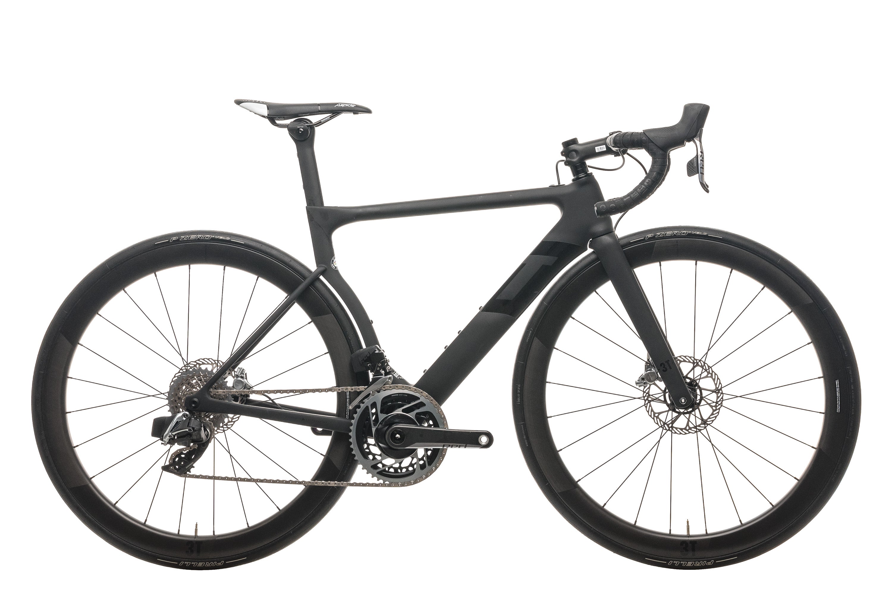 3T Strada Due Team Red AXS eTap Road Bike - 2020, Small