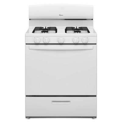 Amana 30-inch Freestanding Gas Range AGR4230BAW