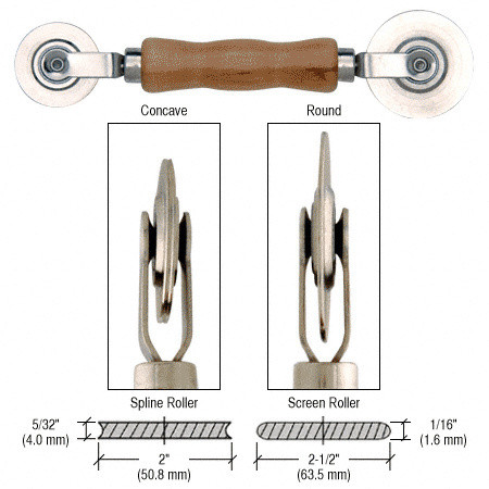 CRL S5K8 Heavy Duty Steel Combination Roller Tool ...