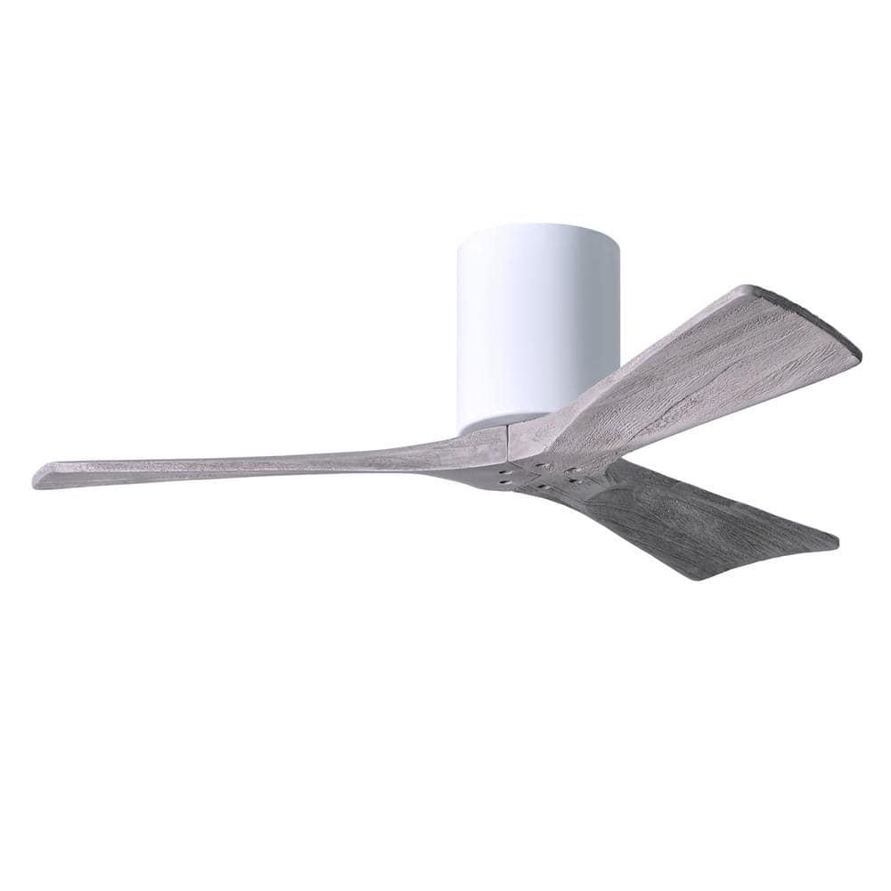 Atlas Irene 42 in IndoorOutdoor Gloss White Ceiling Fan with Remote Control and Wall Control