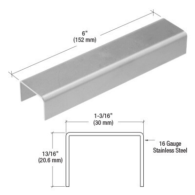 CRL L10CSS Connector Sleeves for 27/32 Laminated ...