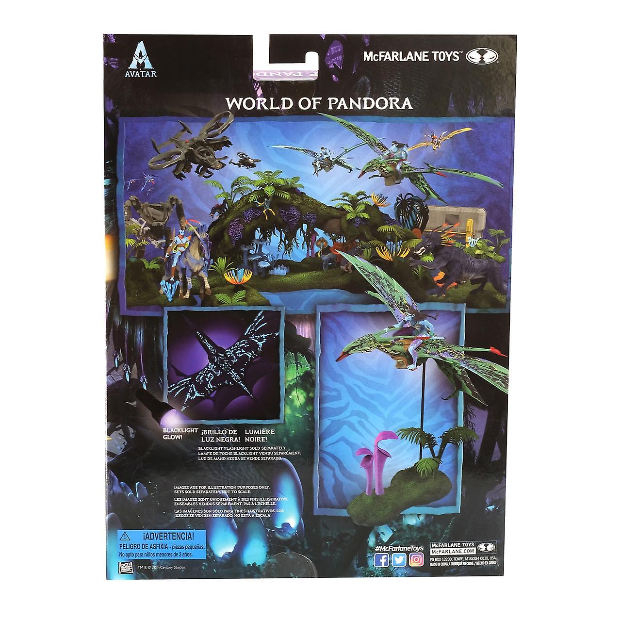 McFarlane Toys Avatar Neytiri and Banshee World of Pandora Figures Action Figures