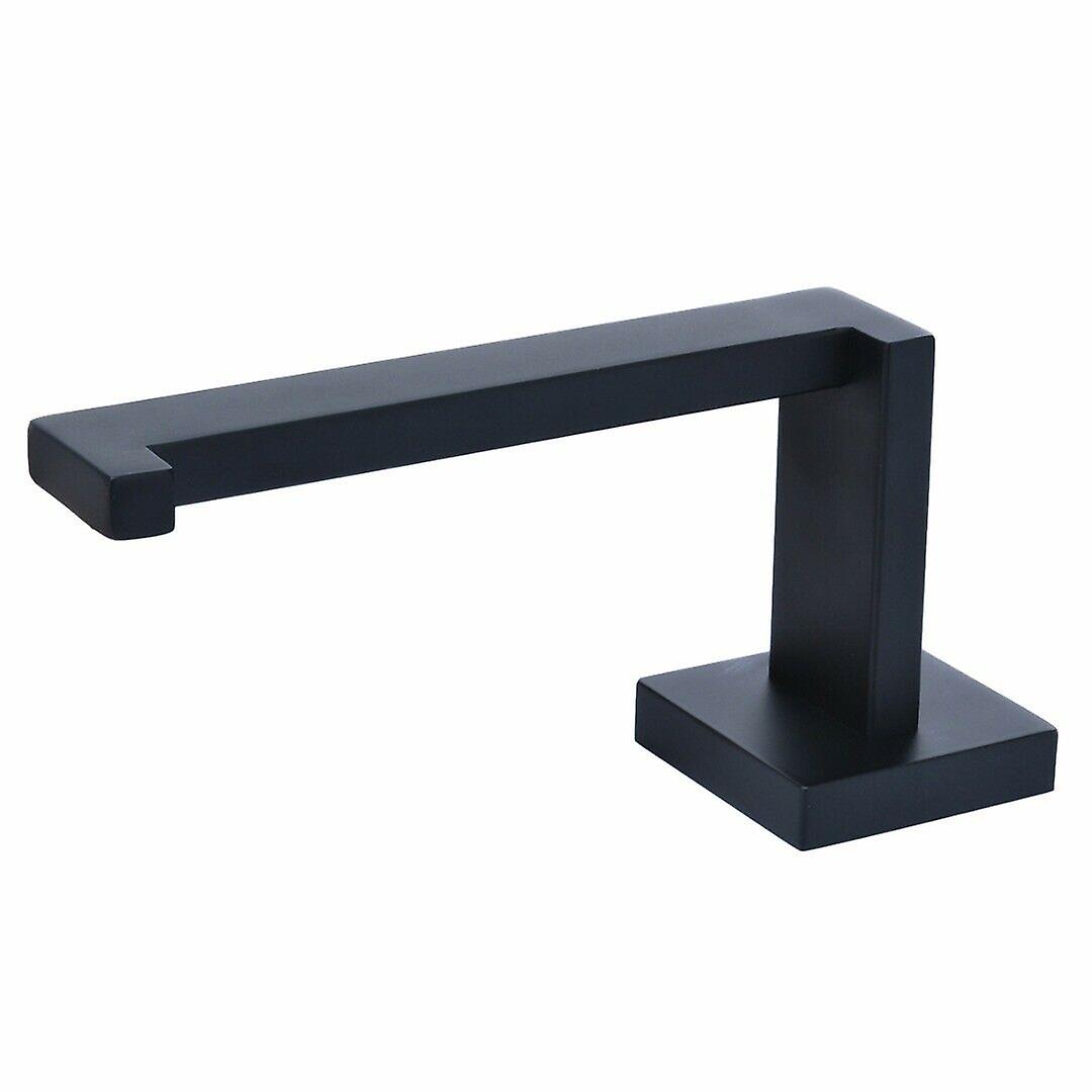 Wall Hook Toilet Paper Roll Holder Matte Black 304 Stainless Steel Bathroom New