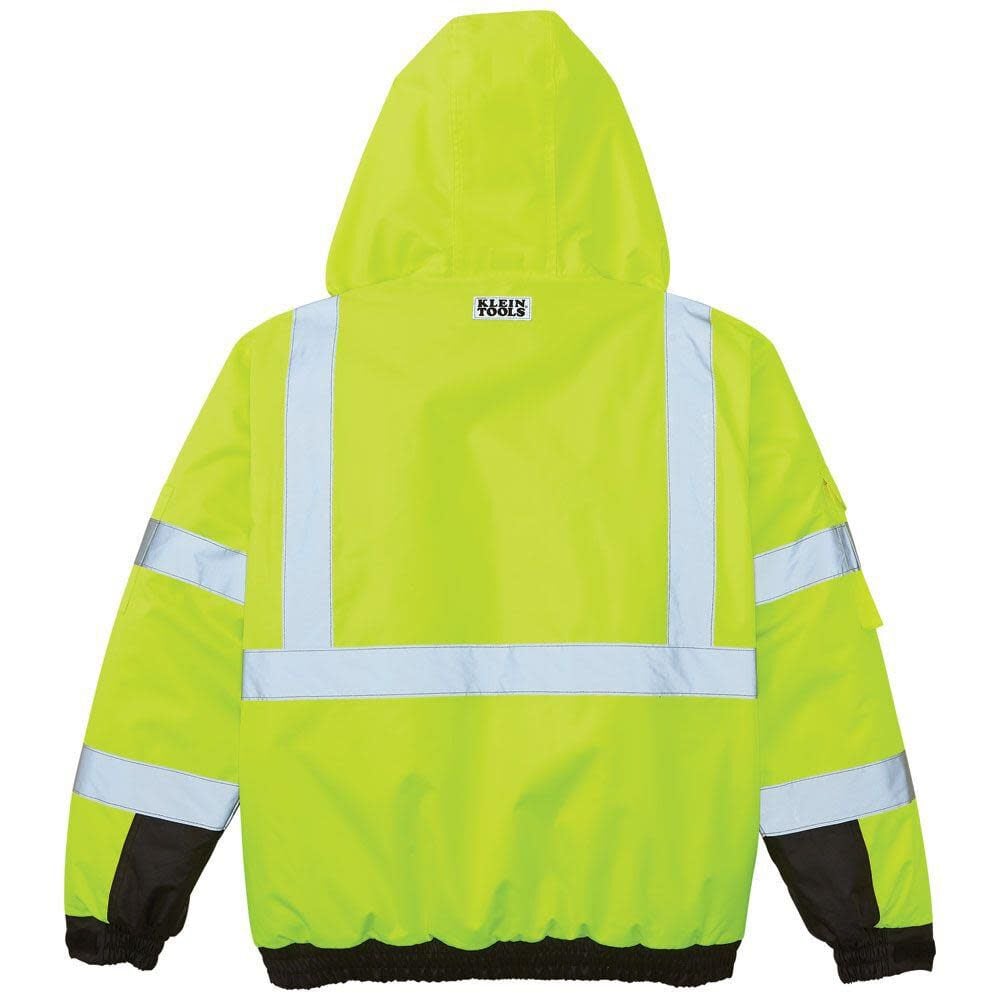 Klein Tools High Visibility Bomber Jacket XXL 60501 from Klein Tools