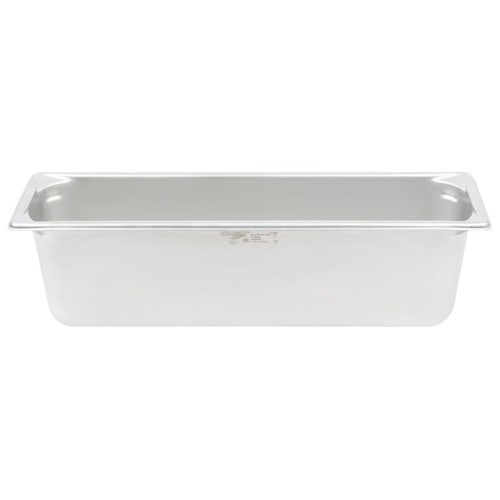 Vollrath 3056-2 Super Pan V - Half-Size Long， 8-3/16 Quart