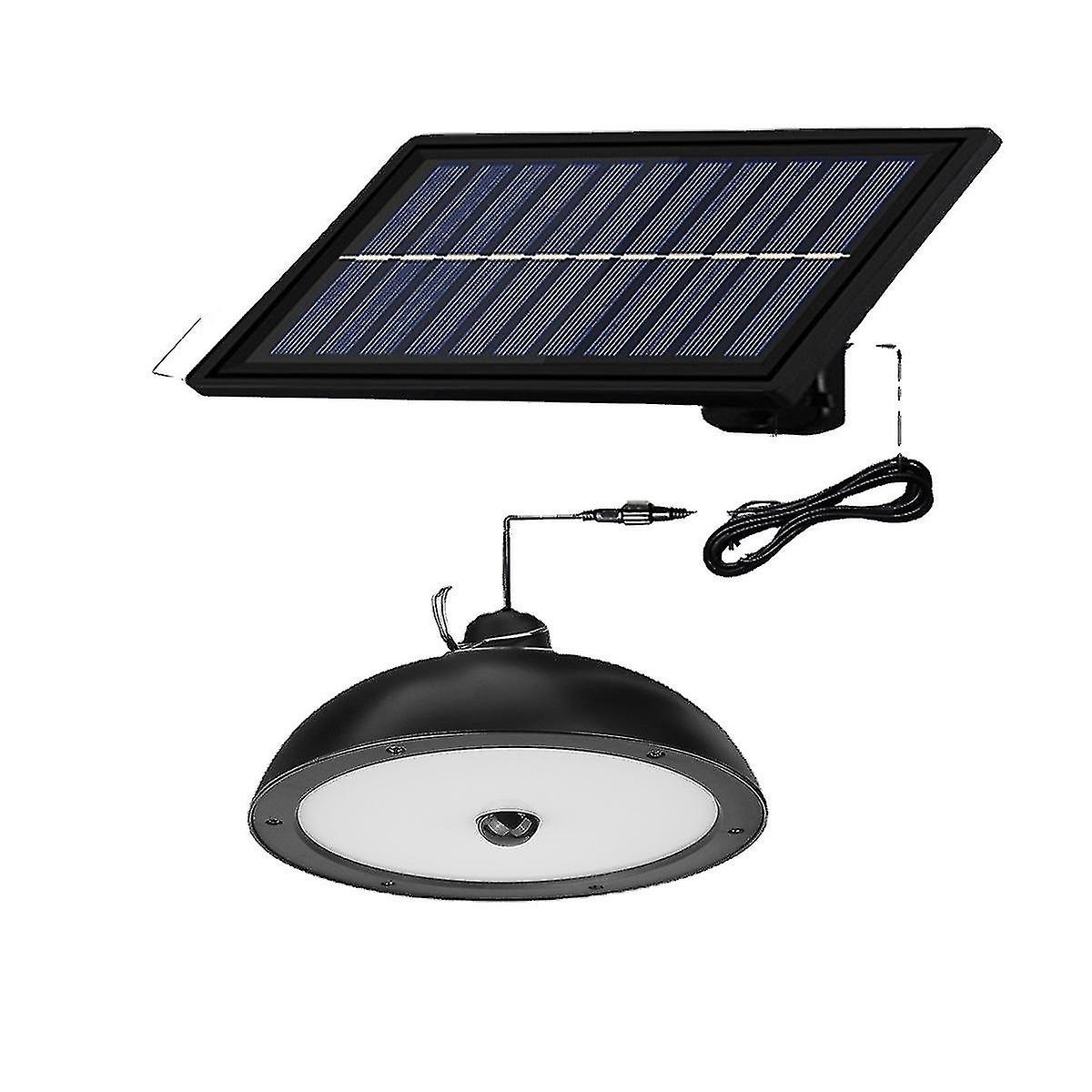 Body Sensing Solar Waterproof Pendant Light Indoor Double/single Head Pendant Light Garden Corridor Outdoor Barn Gazebo Shed