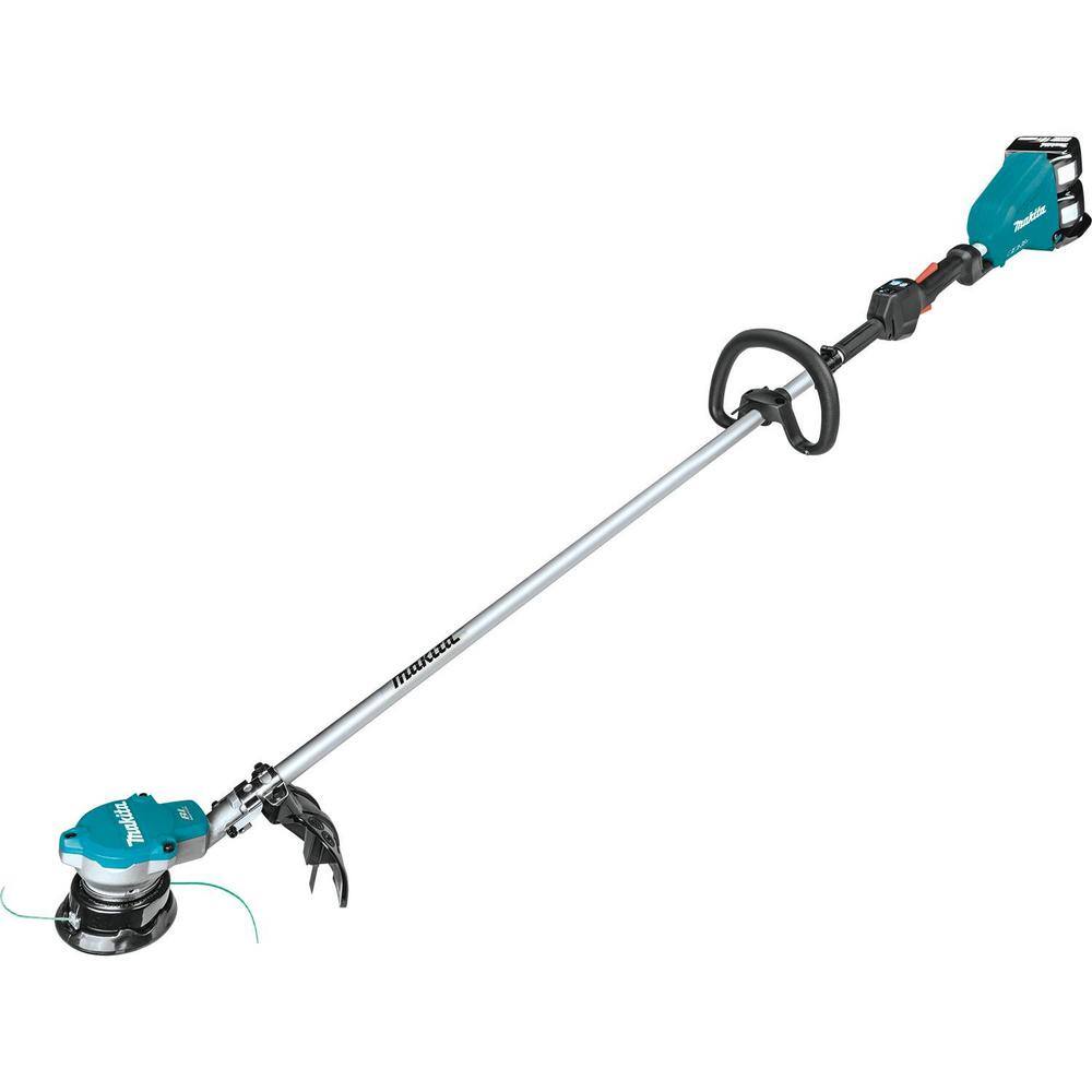 Makita 18V X2 (36V) LXT Lithium-Ion Brushless Cordless String Trimmer Kit with Four 5.0 Ah Batteries XRU15PT1