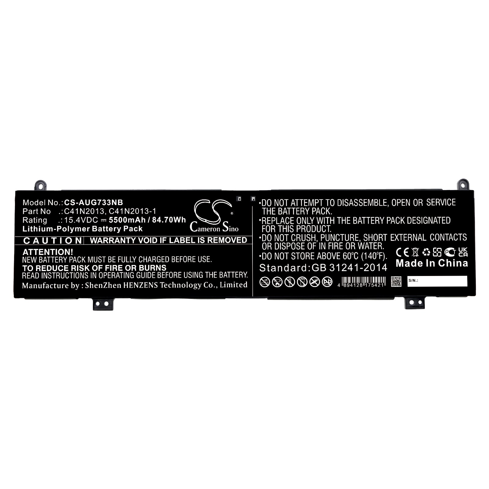 Asus ROG Flow GV301QE ROG Flow GV301QH ROG Flow X13 ROG Flow X13 GV301QCK5020 ROG Flow X13 GV301QCK5047T ROG Laptop and Notebook Replacement Battery BatteryClerkcom Laptop and Notebook