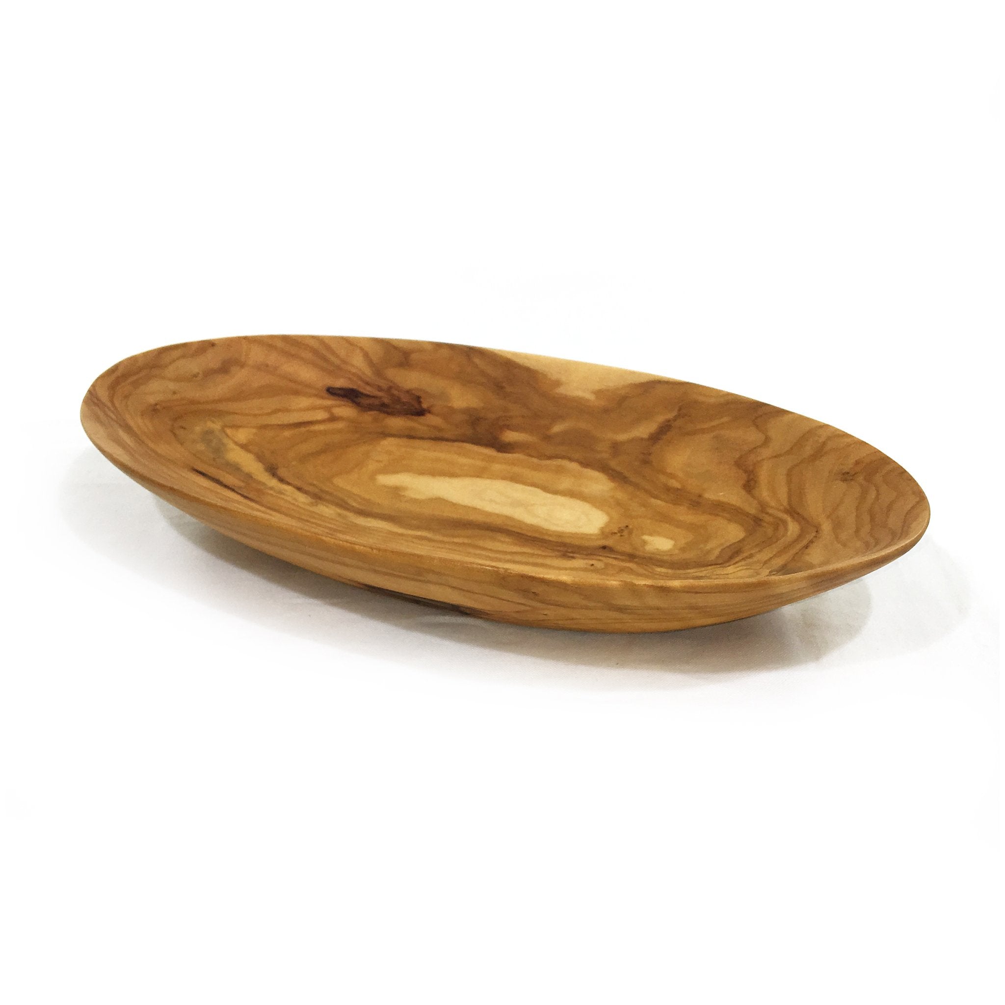 Olive Wood Oval Bowl