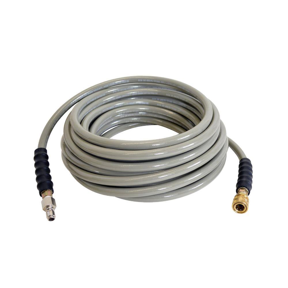 SIMPSON Armor Hose 38 in. x 100 ft. ReplacementExtension Hose with QC Connections for 4500 PSI HotCold Water Pressure Washers 41096