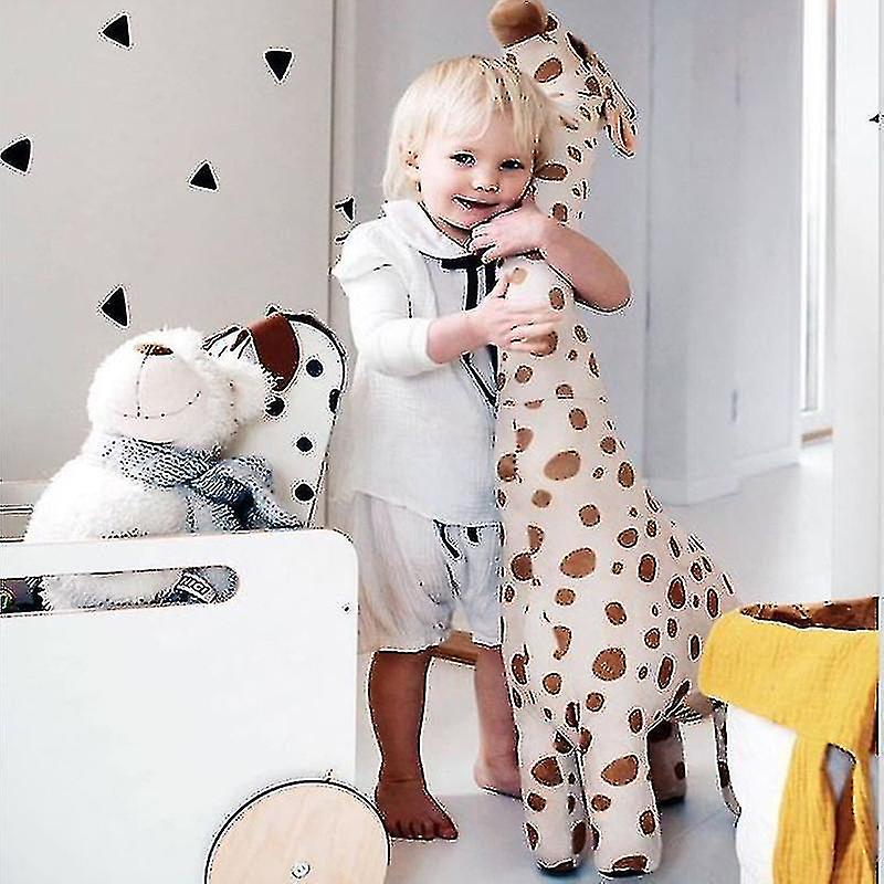 40/67cm Large Simulation Giraffe Plush Toy Soft Plush Animal Giraffe Sleeping Doll Toy Boy Girl Birthday Gift Children's Toys